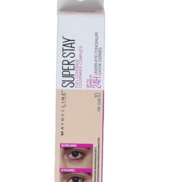 Maybelline New York Super Stay Full Coverage Under-eye Concealer Fair 0.23 fl oz - Picture 2 of 3